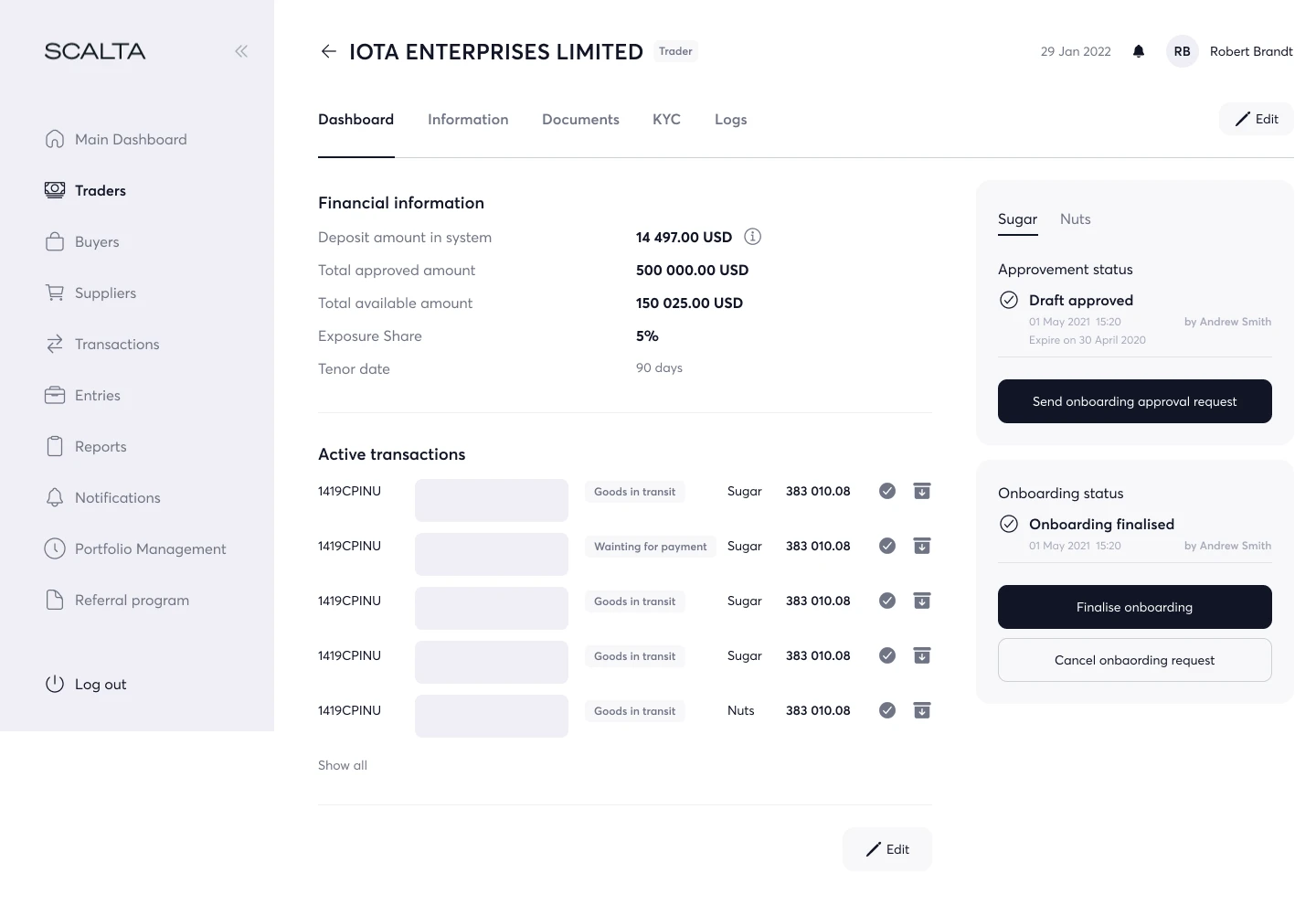 A platform for full records and control of B2B transactions. — Image 8 of 10