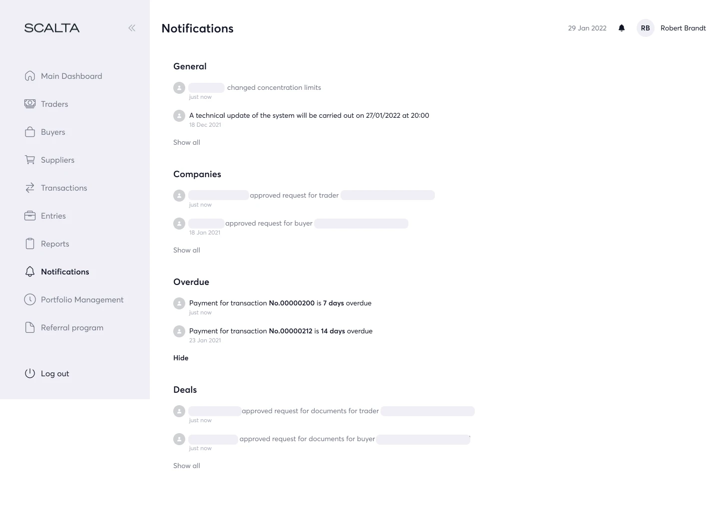 A platform for full records and control of B2B transactions. — Image 6 of 10
