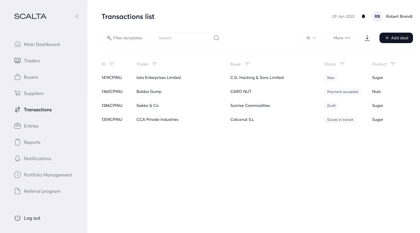 A platform for full records and control of B2B transactions. — Image 10 of 10