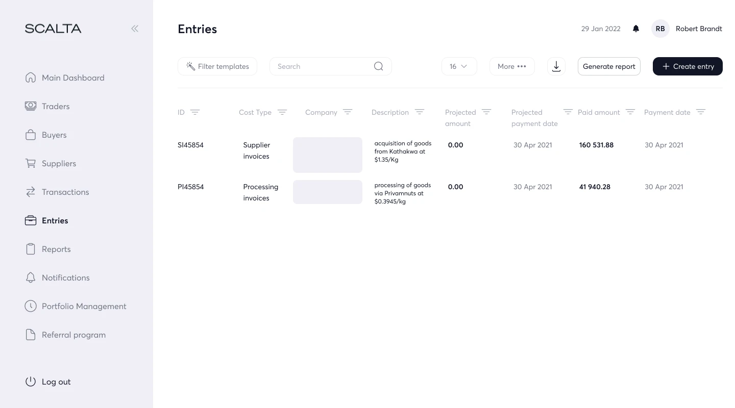 A platform for full records and control of B2B transactions. — Image 7 of 10