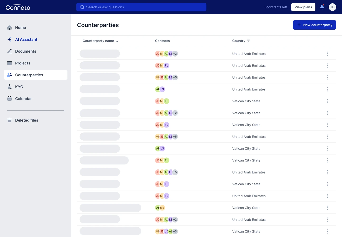 A LegalTech platform automating contract drafting and management. — Image 7 of 9