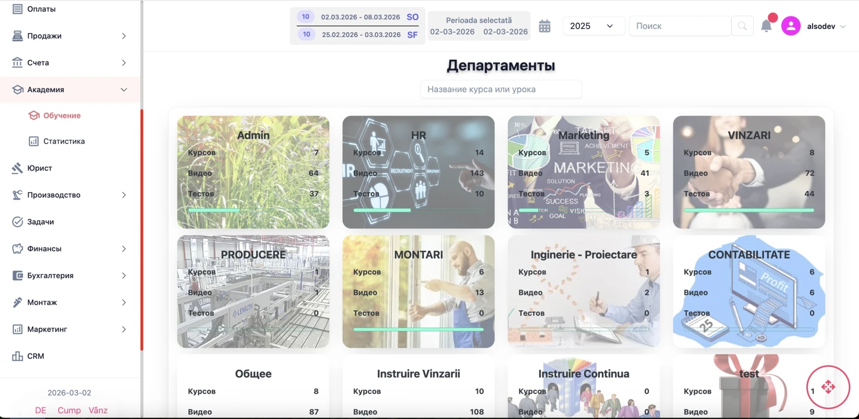 An ERP system for managing production and service processes — Image 5 of 5