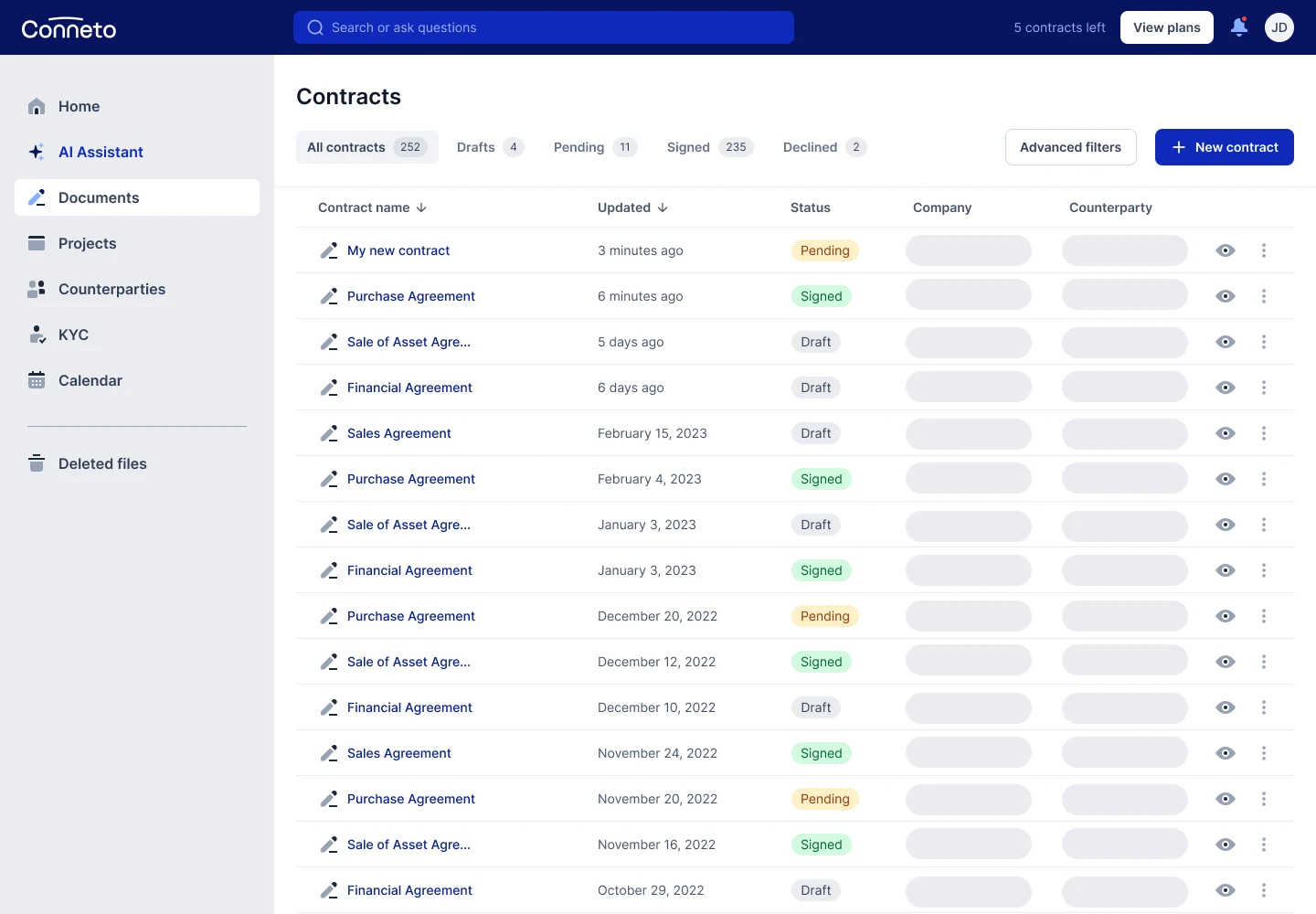 A LegalTech platform automating contract drafting and management. — Image 5 of 9