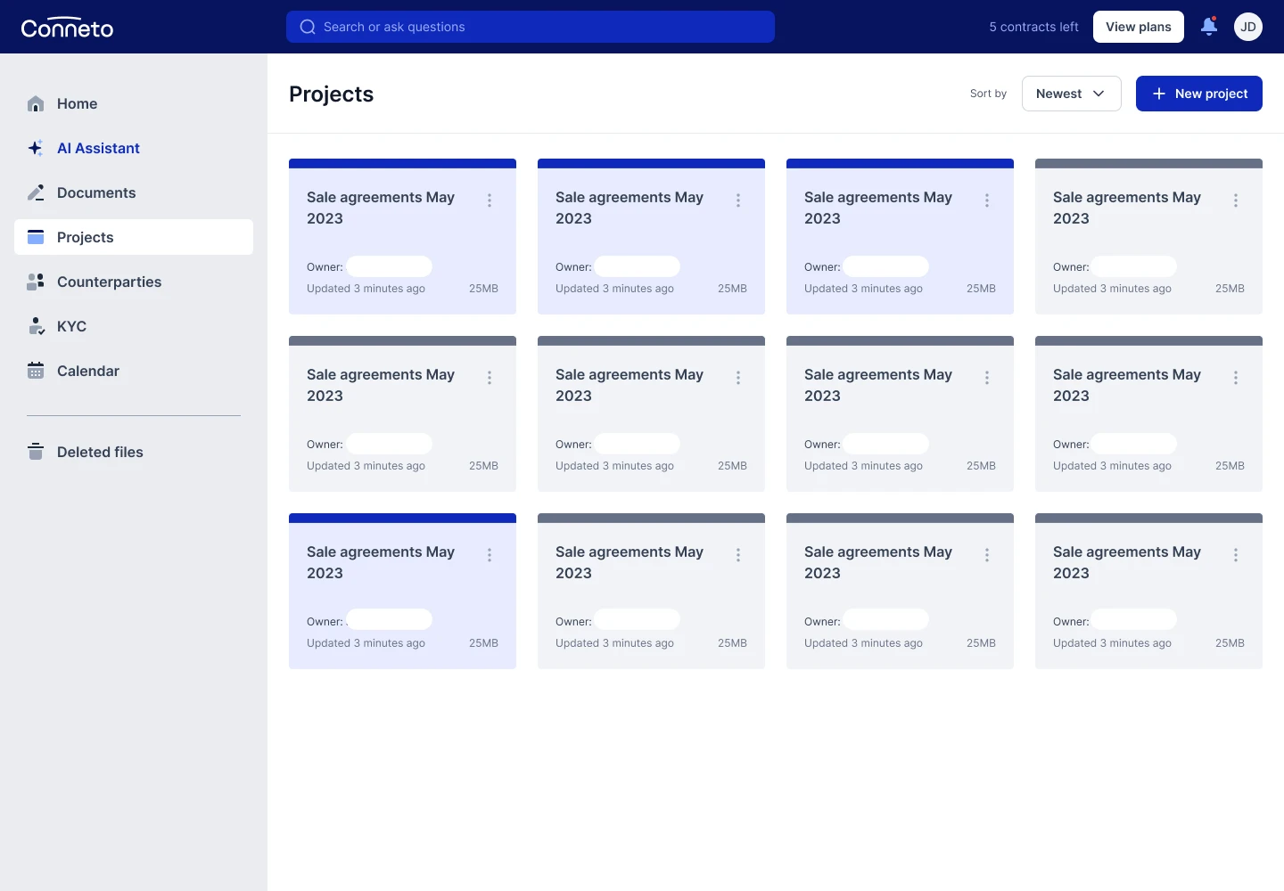 A LegalTech platform automating contract drafting and management. — Image 6 of 9